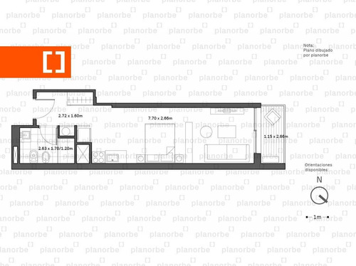 Venta De Apartamento Obra Construcción Monoambiente En Pocitos, Vicènz Unidad 701