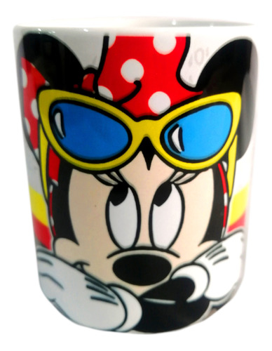 Taza Mug Sublimada 11 Oz Disney Minnie Mouse Personalizada