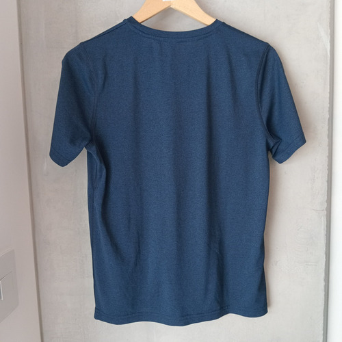 Remera Adidas Azul Con Estampa (Usado)