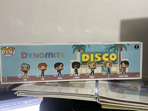 Funko Pop Colección Bts Diamntae 7 Pza Originales