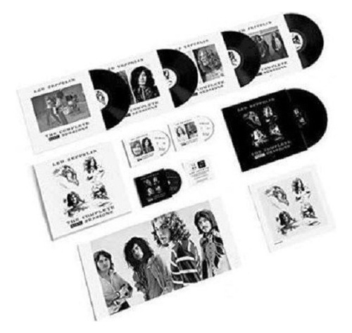 Led Zeppelin  The Complete Bbc Sessions 5 Lp + 3 Cd + Poste