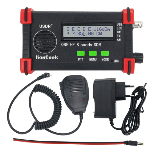 Transceptor Hangeek Usdr+ 5w Qrp Hf Transceptor Sdr De 8 Ban