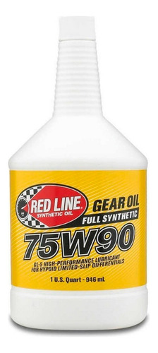 Aceite  Red Line 75w90 946ml Differential Gear Oil Gl5