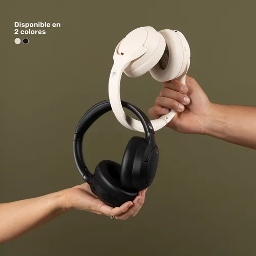 Audifonos Bluetooth Inalambrico Beatmaster Anc Cream