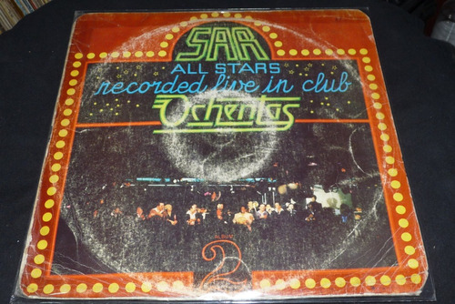 Jch- Sar All Stars Recorded Live In Club 2 Salsa Guaguanc Lp