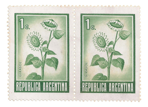 Argentina - Pareja Próceres Ill - Año 1970 - Gj 1521a)