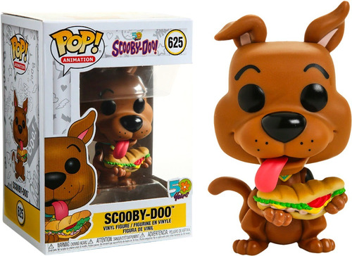 Pop Funko Scooby-doo #625 Com Sanduiche Edição 50 Anos