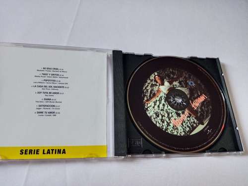 Cd Alejandra Guzmán Dame Tu Amor Serie Latina Arte En Disco 