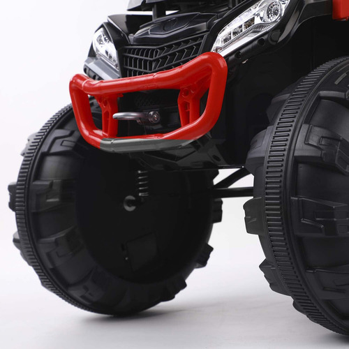 Cuadrimoto Big Quad 1288 Con Carro Roja Color Rojo