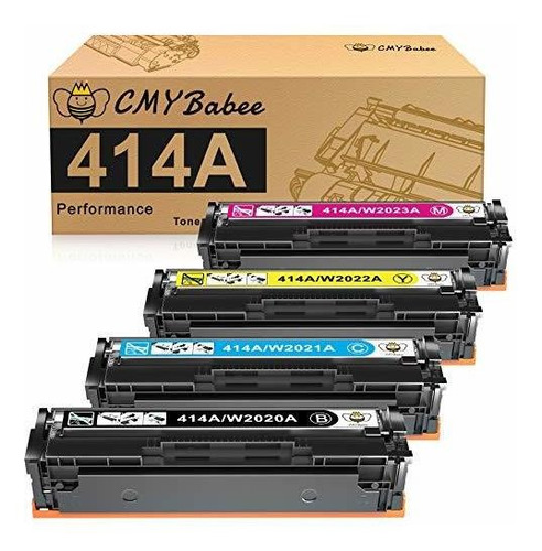 4 Toner Hp Color Laserjet Pro Mfp M479fdw M479fdn M454dw 