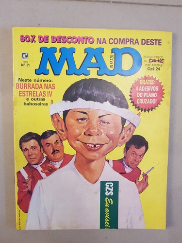 Revista Mad Nº 31 - Ed. Record