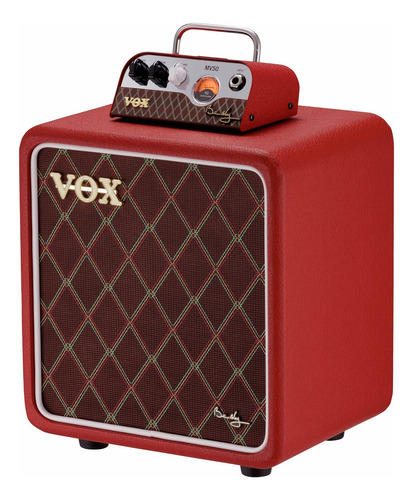 Amplificador Vox Mv50 Set Brian May Limited Edition Red 50w