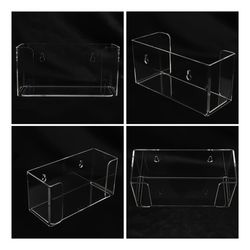 Caja De Almacenamiento Acrílica Para Guantes De Pared