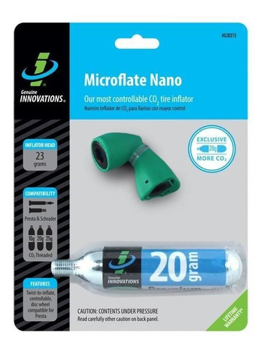 Kit Inflador + Garrafa G20315 Genuine Innovation