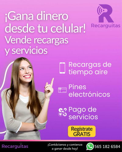 Recargas Electrónicas, Pines Y Pagos De Servicios