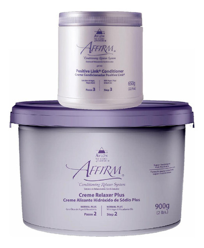 Kit Relaxamento Avlon Affirm 900g + Positive Link 650g