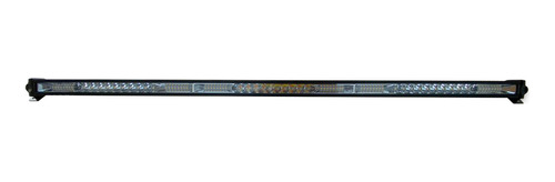 Barra Led Ultra Slim 77cm 306w Led Blanco Y Ambar 12-24v