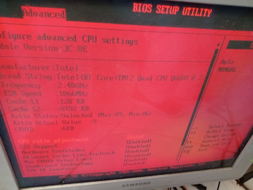 Cpu Core 2 Quad, Placa Não Segura Horário,2 Gb,hd 80gb