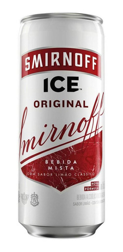 Ice Smirnoff Lata 269ml - Pack Com 6 Unidades.