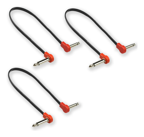 Maka Cable Plano Parche Guitarra Perfil 20  Para Pedal Angle