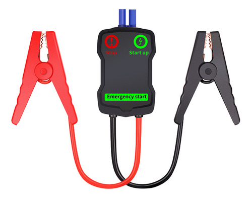 Pinza Eléctrica 12 V Jump Starter Car Jumper Coche Rojo-negr