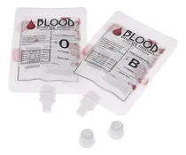 Comprar . Kit 60 Bolsa De Sangre Falsa Halloween Bebida Halloween A