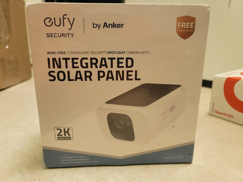 Sealed   Eufy Solocam S40 Outdoor Wireless 2k Solar Spot Mme