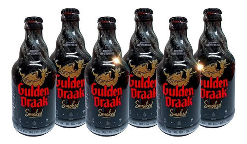 Six Pack Cerveza Gulden Draak Smoked 330ml