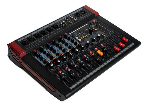 Mixer Consola Digital Parquer 6 Canales 320 Efectos