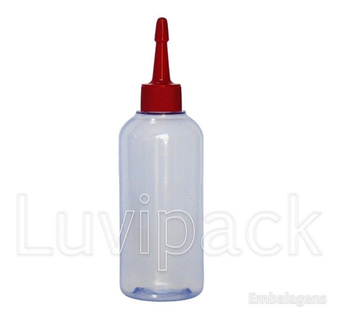 Imagem 5 de 10 de 50 Frascos 100 Ml Para Tinta Com Bico Aplicador
