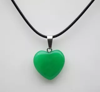 Collar De Jade, Cuarzo Para La Fortuna Y El Amor, Chakra4