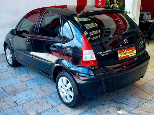 Imagem 6 de 11 de Citroen C3 Glx 1.4 8vano:2012 Preto Flex Completo
