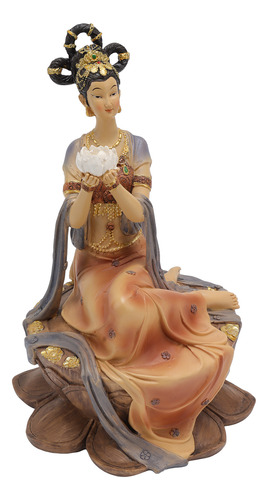 Estatua De Belleza Antigua De Resina De Estilo Chino Clásico