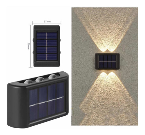 Lámpara Foco Aplique Pared Led 4w Uso Exterior Envío Gratis