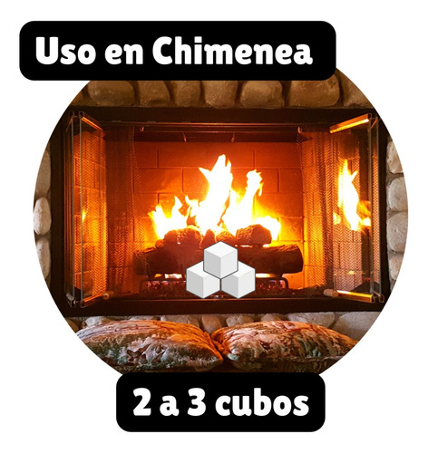 Imagen 4 de 9 de Pack 3 Cajas Iniciador De Fuego Quincho 32 Pastillas
