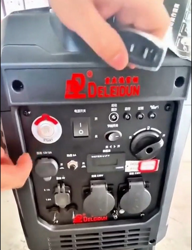 Generador De Corriente 3000 Watts Deleidun Control A Distanc