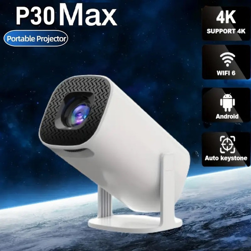 Proyector Gamer Ultra Hd P30 Max Wifi Android Controladores