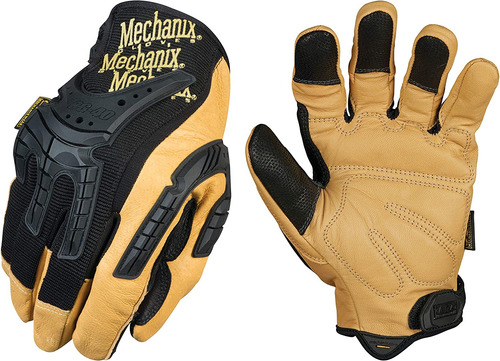 Mechanix Cg4075008 Wear Cg Cuero Resistente Negro/marrã...