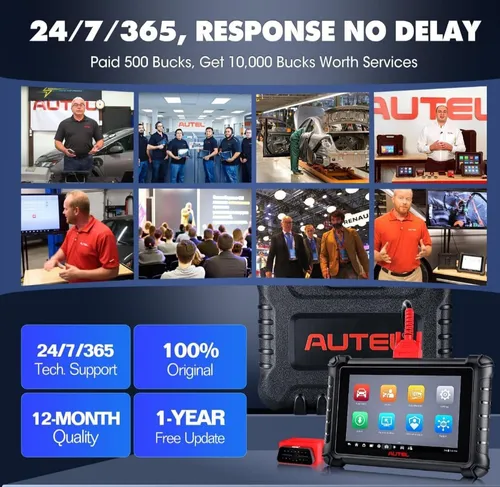 Autel Mx900 Scanner Auto Bidireccional, Canfd Doip Mercosur
