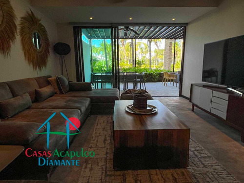 Cad La Isla Emerald H1. Departamento De Playa: Comodidad Y Terraza En Planta Baja