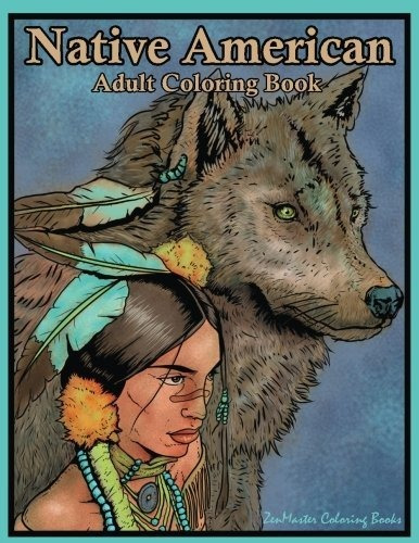 Book : Native American Adult Coloring Book Coloring Book Fo