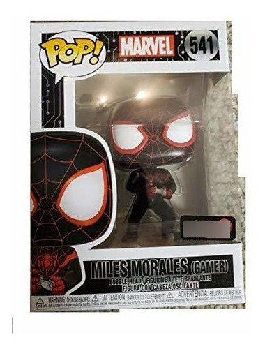 Funko Pop! Marvel Spider Man Gamer Miles Morales Exclusivo