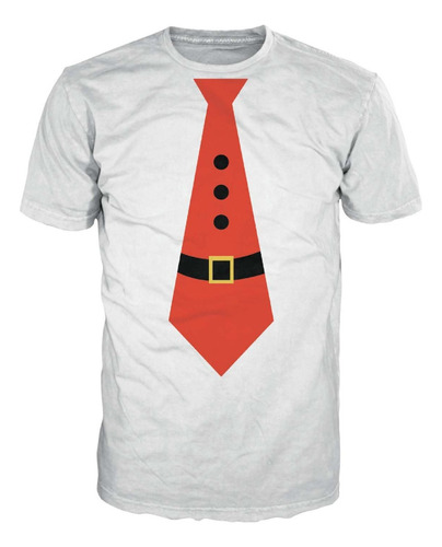 Camiseta Navidad Christmas Corbata  Santa El Regalo Perfecto