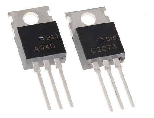 Un Transistor A940 Y Un Transistor    C2073  