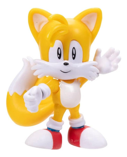 Sonic The Hedgehog 2.5  Classic Tails Action Figure