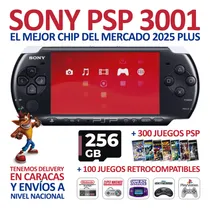 Comprar Sony Playstation Psp: Consola Psp 3001 + Chip + 300 Juegos