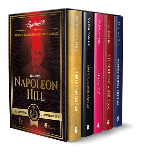 Pack Obras Selectas De Napoleon Hill - Del Fondo
