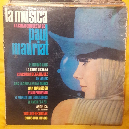 Vinilo Paul Mauriat La Musica O2