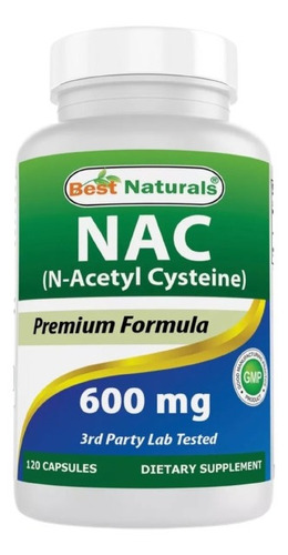 Nac - Acetylcysteine - 120 Cap - Unidad a $600