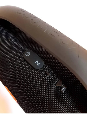 Caixa De Som Bombox Grande Bluetooth Bluetooth Super Potente Cor Preto